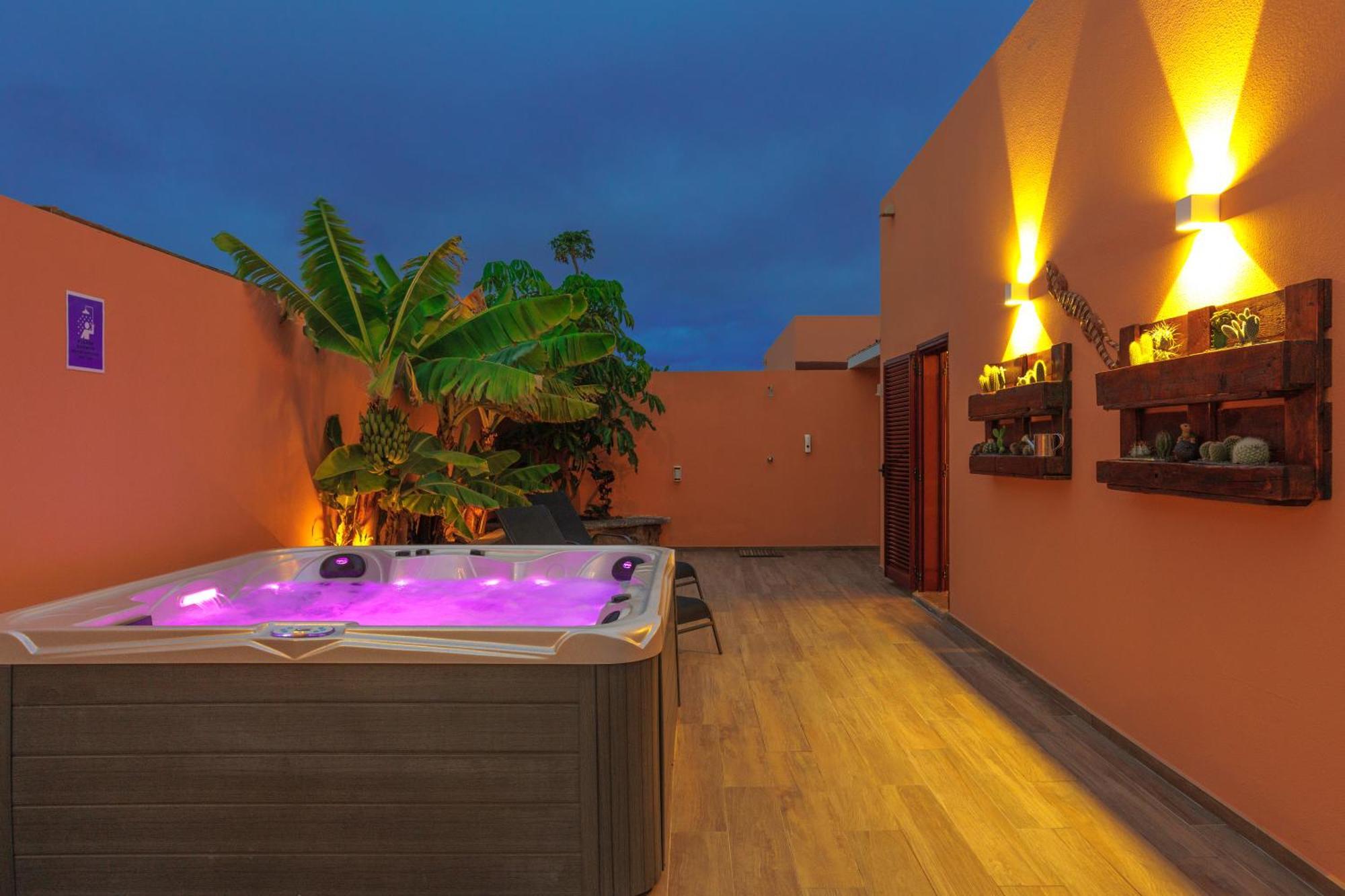 Villa Jacuzzi & Barbecue La Oliva Exteriér fotografie