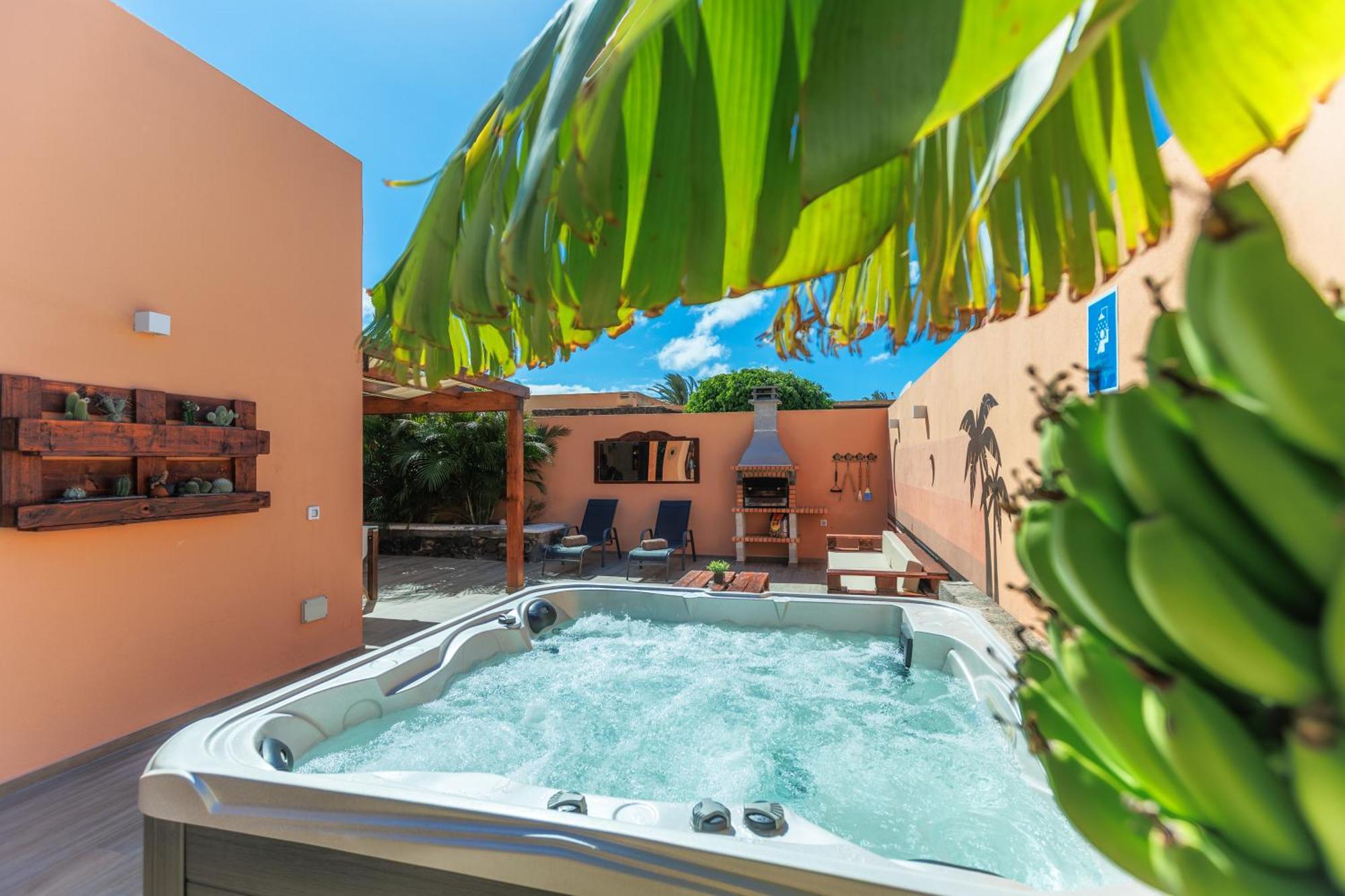 Villa Jacuzzi & Barbecue La Oliva Exteriér fotografie