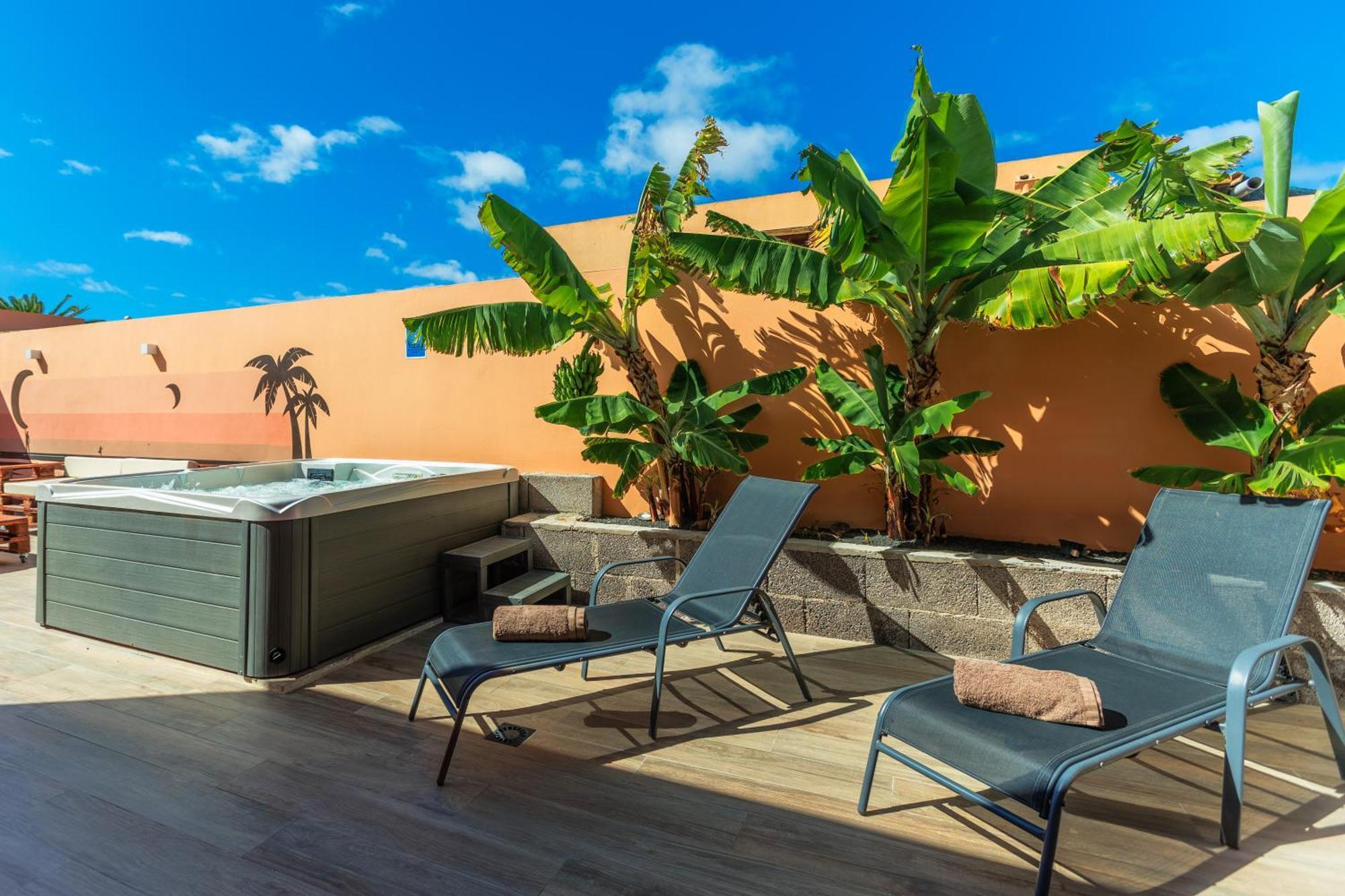 Villa Jacuzzi & Barbecue La Oliva Exteriér fotografie